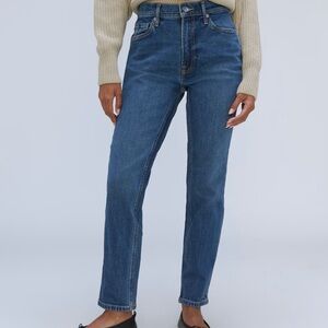 Everlane High Rise Straight Jean 28